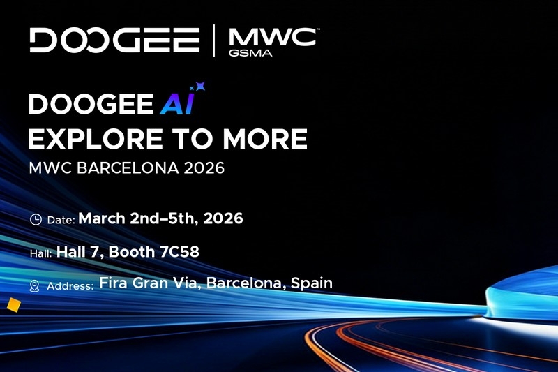 Doogee представит на MWC 2026 носимые устройства, защищённые смартфоны и&nbsp;Visible AI