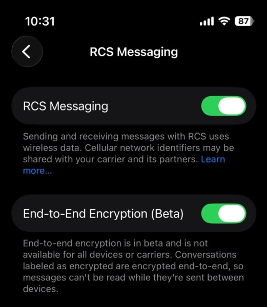 Google и Apple тестируют шифрование RCS-сообщений на Android и iOS 26.4