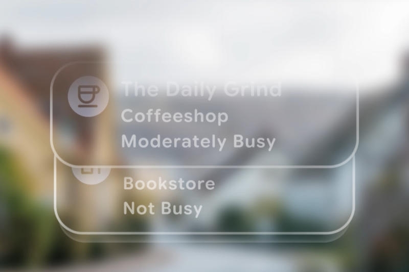 Google мельком показала интерфейс AR-очков с Android XR и объяснила принципы, которыми руководствуется в разработке
