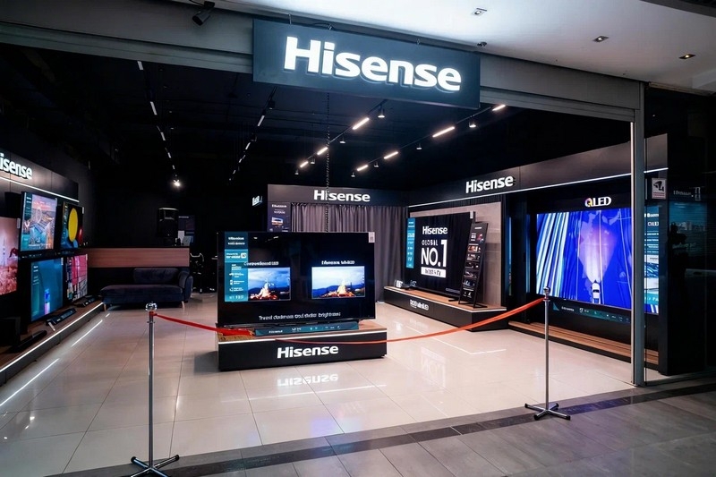 Hisense открыла в Москве фирменный магазин в формате shop-in-shop