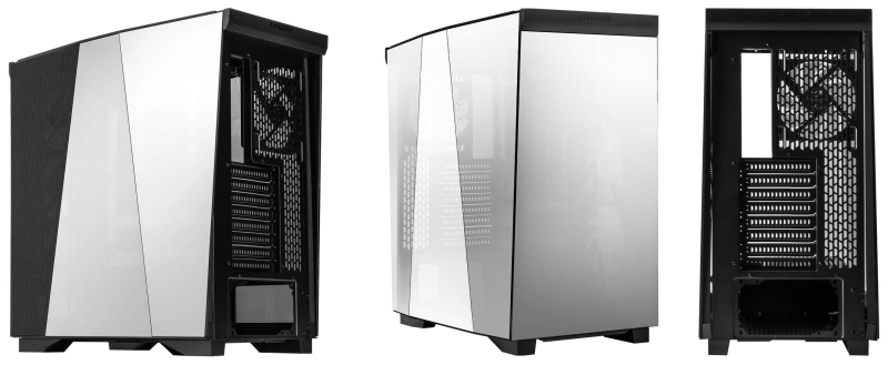 InWin представила панорамный компьютерный корпус W50 с геометрическим дизайном