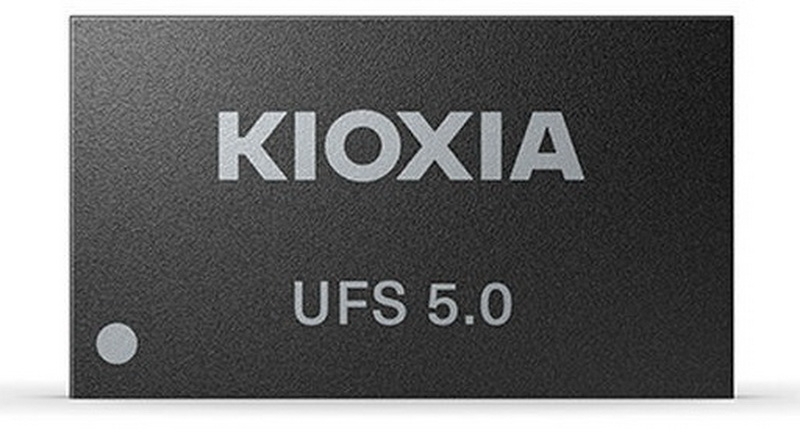 Kioxia начала поставки тестовых чипов флеш-памяти UFS 5.0 для будущих флагманских смартфонов