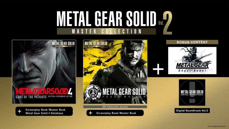 Metal Gear Solid 4: Guns of the Patriots всё-таки выйдет на ПК &mdash; Konami анонсировала Metal Gear Solid: Master Collection Vol. 2