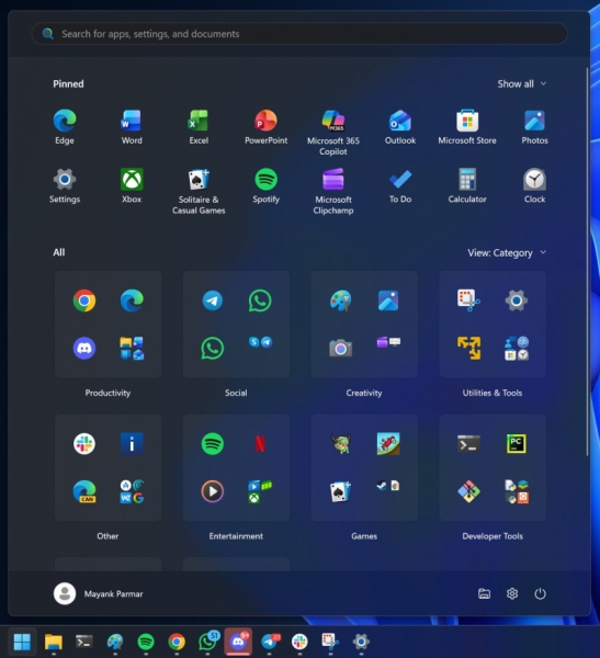 Microsoft пустила в массы новое меню &laquo;Пуск&raquo; для Windows 11 и объяснила, почему снова переработала его