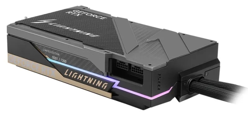 MSI оценила GeForce RTX 5090 Lightning Z в $5090 — всего выйдет 1300 видеокарт, а право покупки разыграют в лотерее