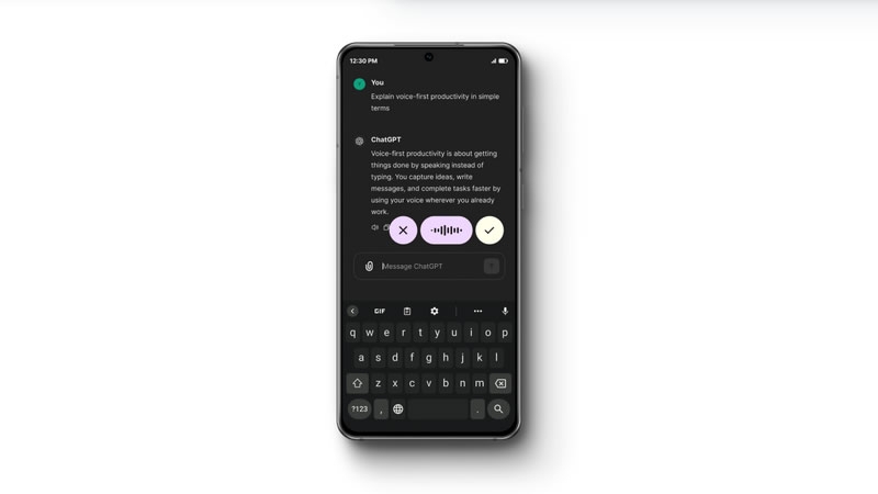 На Android вышел ИИ-сервис диктовки Wispr Flow — без смены клавиатуры, более 100 языков, бесплатно и без лимитов