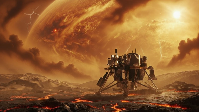 Новая керамическая электроника откроет путь к возвращению на Венеру — не на часы, а на дни и недели