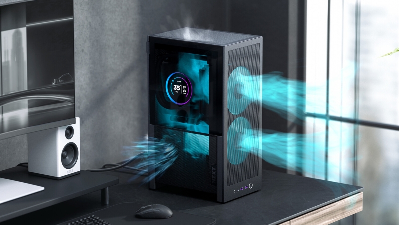 NZXT представила компактный корпус H2 Flow и блок питания C850 SFX