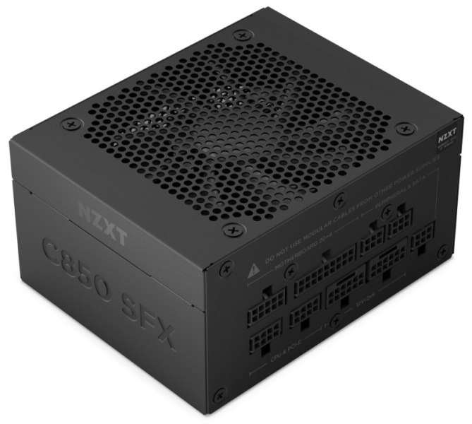 NZXT представила компактный корпус H2 Flow и блок питания C850 SFX