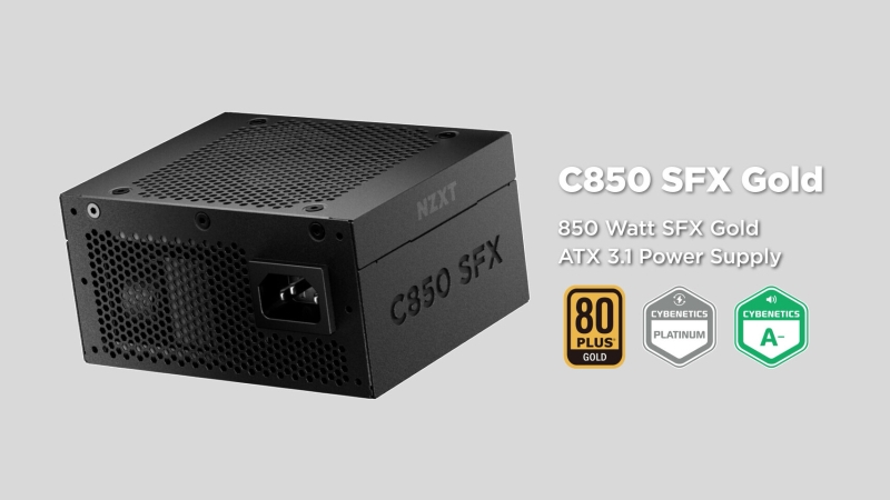 NZXT представила компактный корпус H2 Flow и блок питания C850 SFX