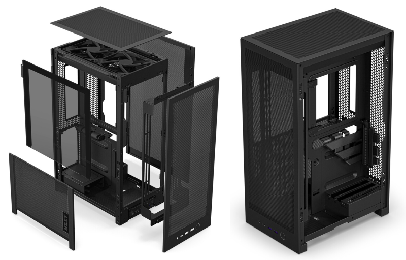 NZXT представила компактный корпус H2 Flow и блок питания C850 SFX