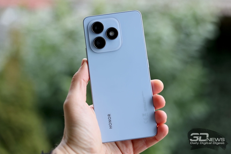 Обзор HONOR X8d: тонкий, но очень автономный смартфон с мощным ИИ