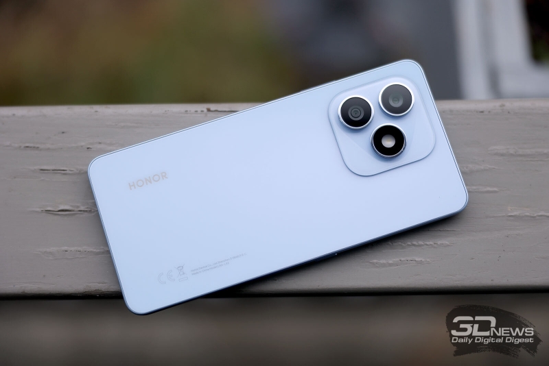 Обзор HONOR X8d: тонкий, но очень автономный смартфон с мощным ИИ