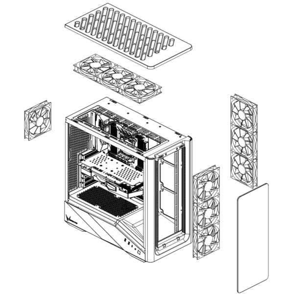 Обзор и тестирование корпуса Formula Air Power G9 Duo PA: фасад под замену