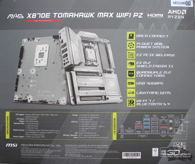 Обзор материнской платы MSI MAG X870E Tomahawk WIFI PZ: плата для эстетов-оверклокеров