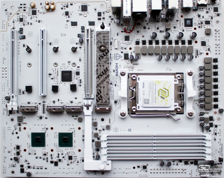 Обзор материнской платы MSI MAG X870E Tomahawk WIFI PZ: плата для эстетов-оверклокеров