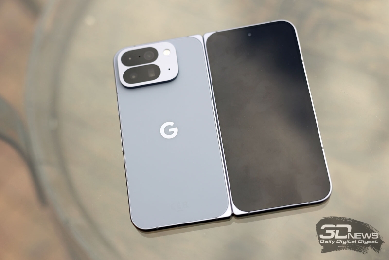 Обзор складного смартфона Google Pixel 10 Pro Fold, который не боится пыли