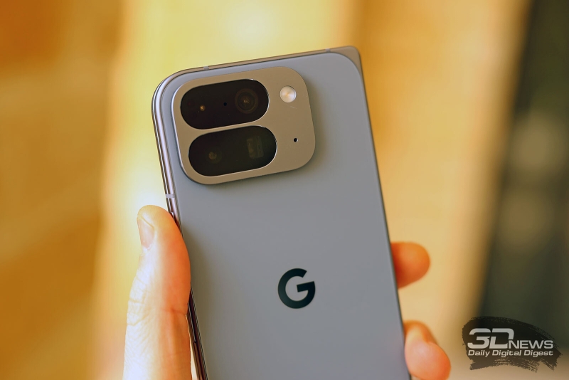 Обзор складного смартфона Google Pixel 10 Pro Fold, который не боится пыли