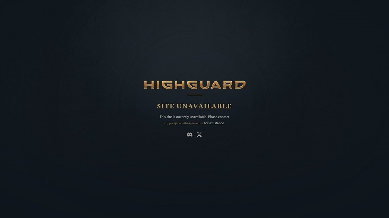 Официальный сайт Highguard вышел из строя и не работает уже больше суток, но не потому, что студия закрывается