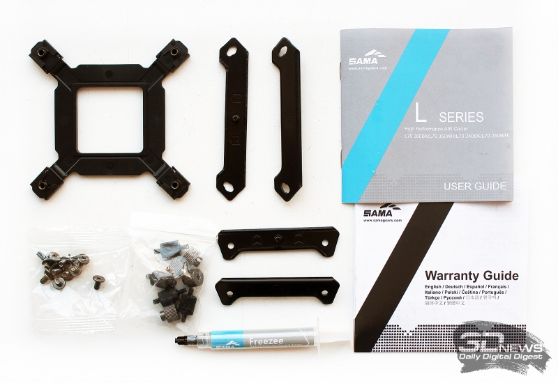 Система жидкостного охлаждения SAMA L70: сила красоты
