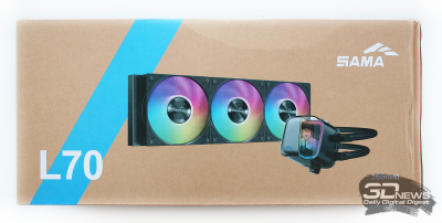 Система жидкостного охлаждения SAMA L70: сила красоты