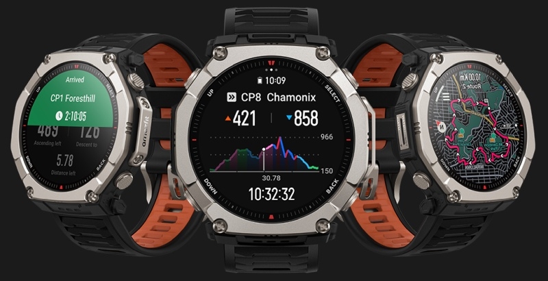 Титановый корпус, яркий экран и месяц автономности: Amazfit представила смарт-часы T-Rex Ultra 2&nbsp;для активных пользователей