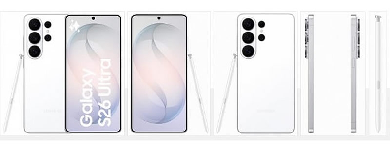 В сеть попали новые изображения Samsung Galaxy S26 Ultra до официальной презентации