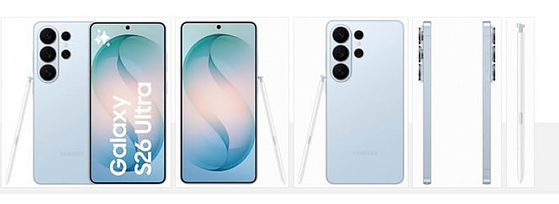 В сеть попали новые изображения Samsung Galaxy S26 Ultra до официальной презентации