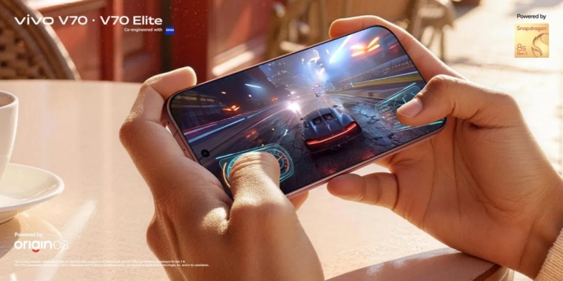 Vivo представила смартфоны V70 и V70 Elite с дизайном iPhone, оптикой Zeiss и батареями на 6500 мА⋅ч