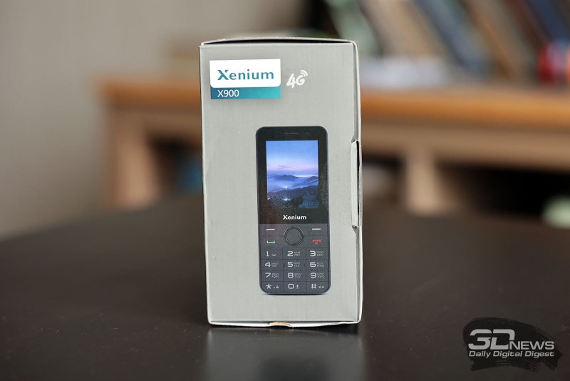 Xenium X900 — кнопочный телефон с поддержкой 4G, видеосвязи и передачи геопозиции