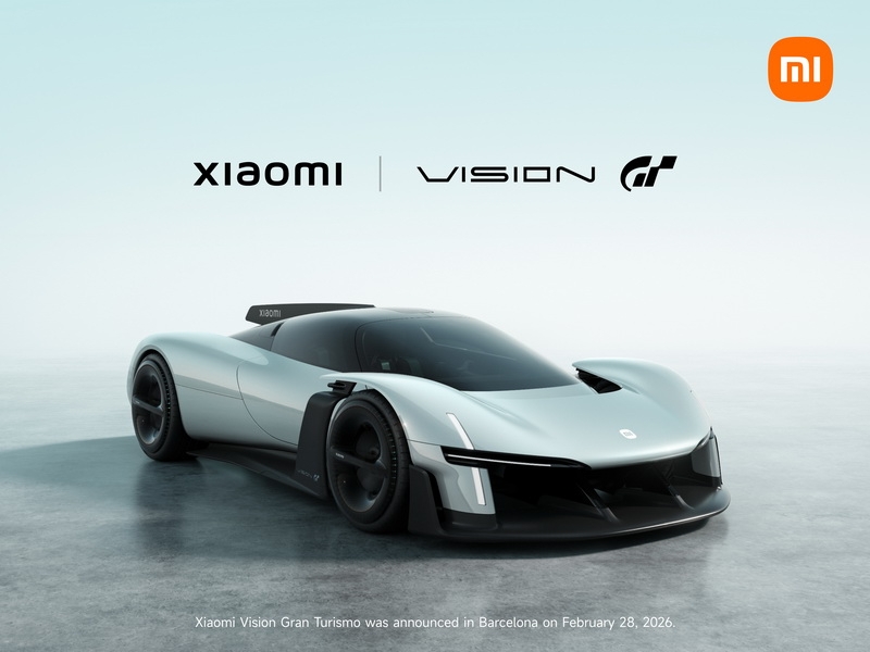 Xiaomi представила гиперкар Vision GT для Gran Turismo 7 — его покажут живьём на MWC 2026