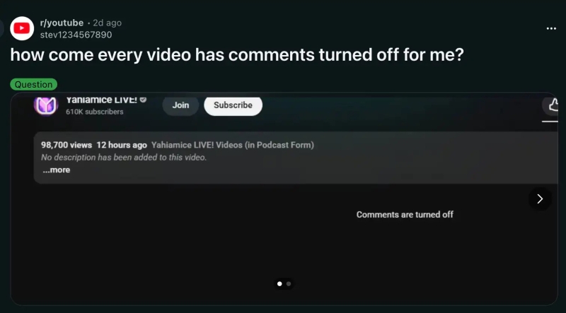 YouTube усугубил войну с блокировщиками рекламы &mdash; пользователям начали отключать комментарии и описания роликов