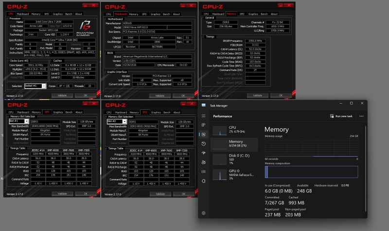 256 Гбайт памяти в Mini-ITX&nbsp;&mdash;&nbsp;ASRock наделила поддержкой CQDIMM DDR5-7400 плату Z890I Nova WiFi R2.0