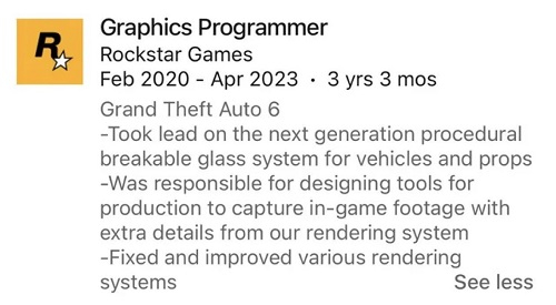 Бывший работник Rockstar проговорился о революционной технической особенности GTA VI