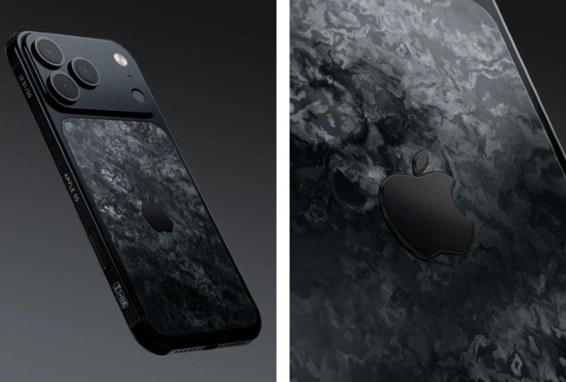 Caviar представила роскошные iPhone 17 в честь 50-летия Apple &mdash; есть даже с кусочком водолазки Стива Джобса