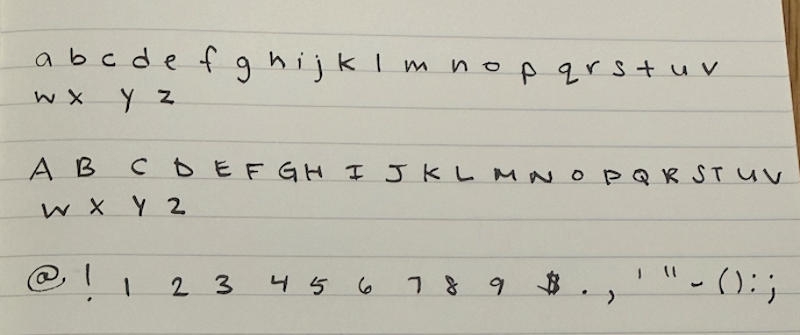 Чат-бот Anthropic Claude научился генерировать шрифты на основе рукописного текста