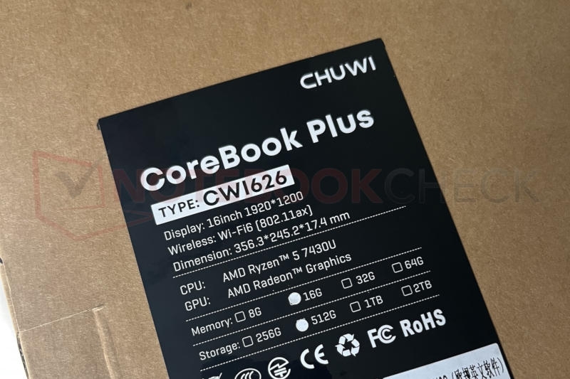 Chuwi снова поймали на подмене процессоров: внутри ноутбука оказался менее мощный Ryzen, чем в характеристиках