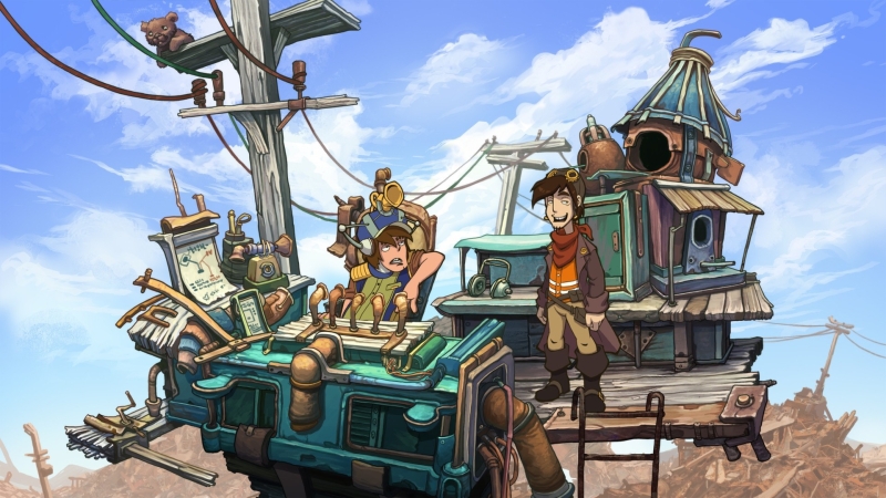 Фантастическая комедия Deponia от Daedalic стала временно бесплатной в Steam &mdash; раздача доступна и в России