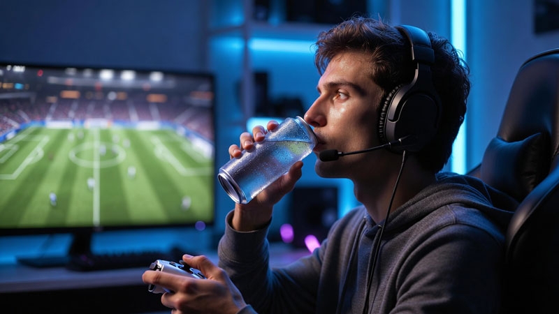 Газированная вода помогает геймерам меньше уставать и лучше фокусироваться, выяснили учёные