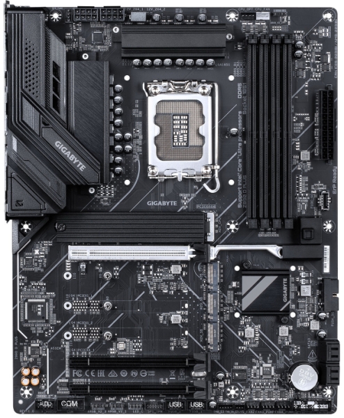 Gigabyte выпустила аскетичную матплату Z890 D Plus на флагманском чипсете Intel Z890