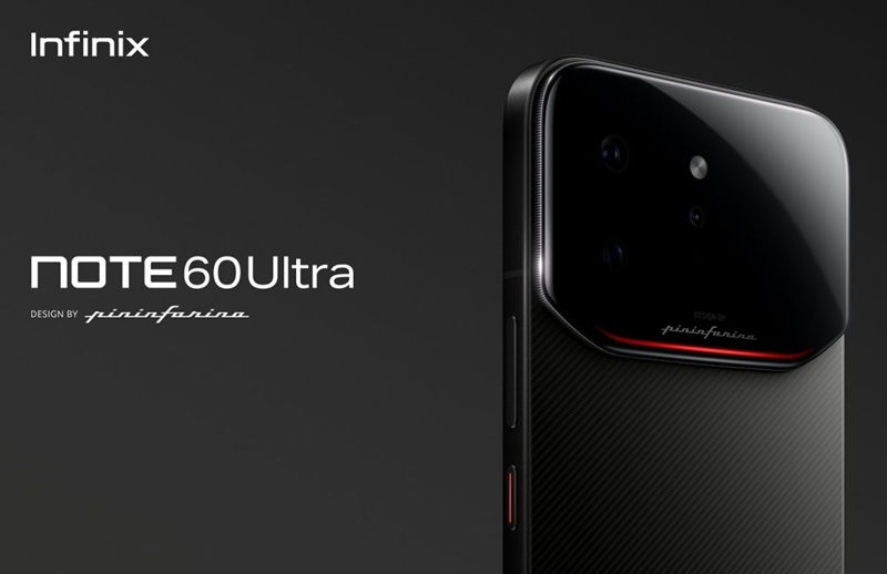 Infinix представила смартфон Note 60 Ultra с дизайном от Pininfarina