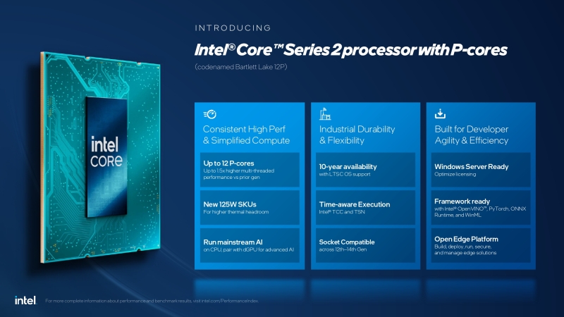 Intel представила процессоры Bartlett Lake только с P-ядрами, но в обычные ПК они не попадут