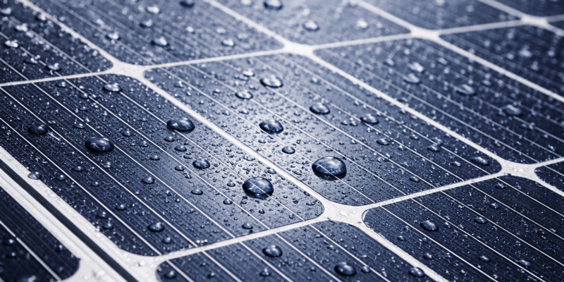 Испанцы создали &laquo;всепогодную&raquo; солнечную панель &mdash; она работает от света и от капель дождя