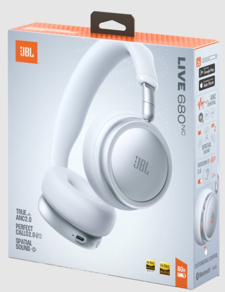 JBL представила беспроводные наушники с автономностью до 80 часов — полноразмерные Live 780NC и накладные Live 680NC