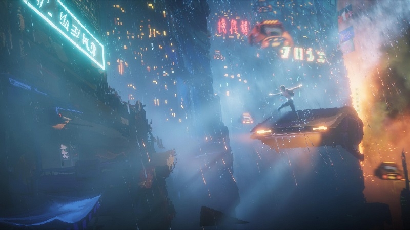 Киберпанковый инди-долгострой The Last Night готовится выйти из тени &mdash; разработчик заворожил игроков новыми кадрами