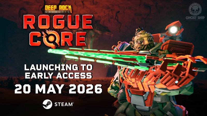 Кооперативный роглайт-шутер Deep Rock Galactic: Rogue Core не заставит себя долго ждать &mdash; новый трейлер и дата выхода в раннем доступе Steam