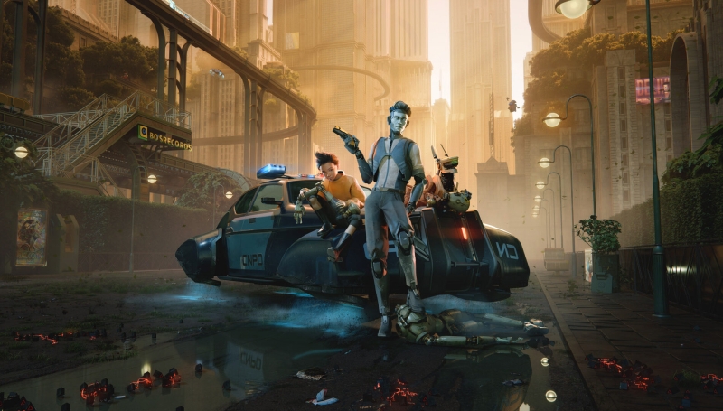 Любовь, роботы и декопанк: анонсирован приключенческий экшен Artificial Detective про боевого андроида-сыщика от авторов Control и Dead Space