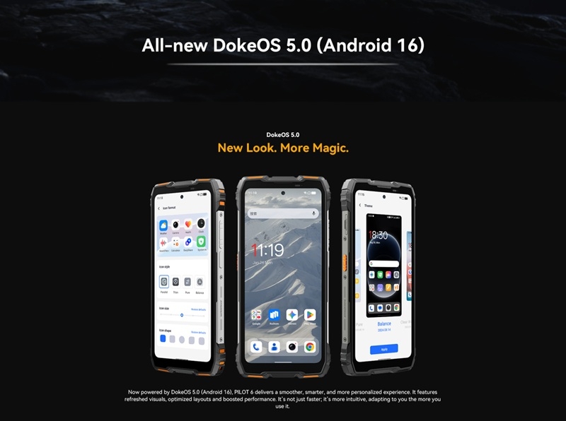 Надёжный защищённый смартфон OSCAL PILOT 6 с тепловизионной камерой поступил в продажу