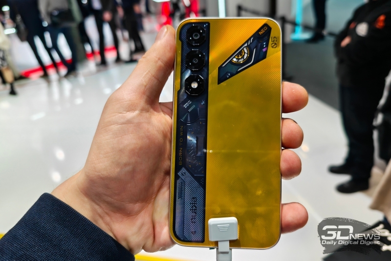 Nubia представила доступные игровые смартфоны Neo 5, Neo 5 GT и Neo 5 Max с активным охлаждением и RGB-подсветкой