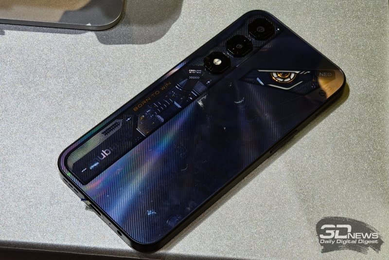 Nubia представила доступные игровые смартфоны Neo 5, Neo 5 GT и Neo 5 Max с активным охлаждением и RGB-подсветкой